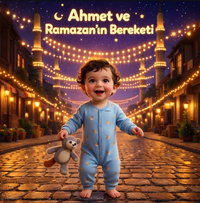 Ramazan Bereketi - Kişiselleştirilmiş çocuk hikaye kitabı