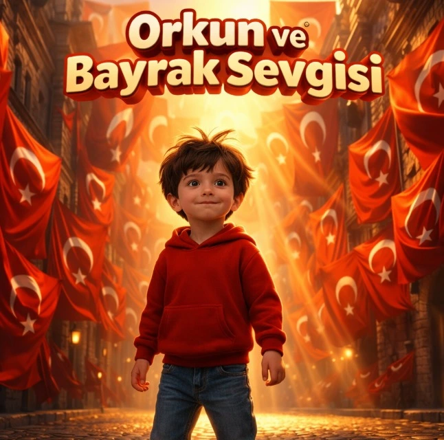 Bayrak Bilinci - Kişiselleştirilmiş çocuk hikaye kitabı